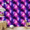 Watercolor Galaxy Wallpaper Violet, Indigo and Lavender 50x1000