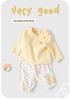 Youqi Spring & Autumn Baby Long-Sleeve Set: Versatile Two-Piece Outfit with Long Pants for Toddlers.