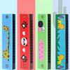 1PC Multicolored Mouth Organ Cute Cartoon Wooden Harmonica 16-Hole Musical Instruments Beginners Suitable Woodwind Harmonica ZYF