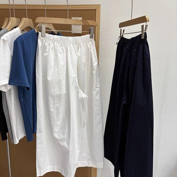 Extra Large Elastic Waist Wide-Leg Balloon Pants for Women - Korean Style Chic Design 2026 Summer Collection