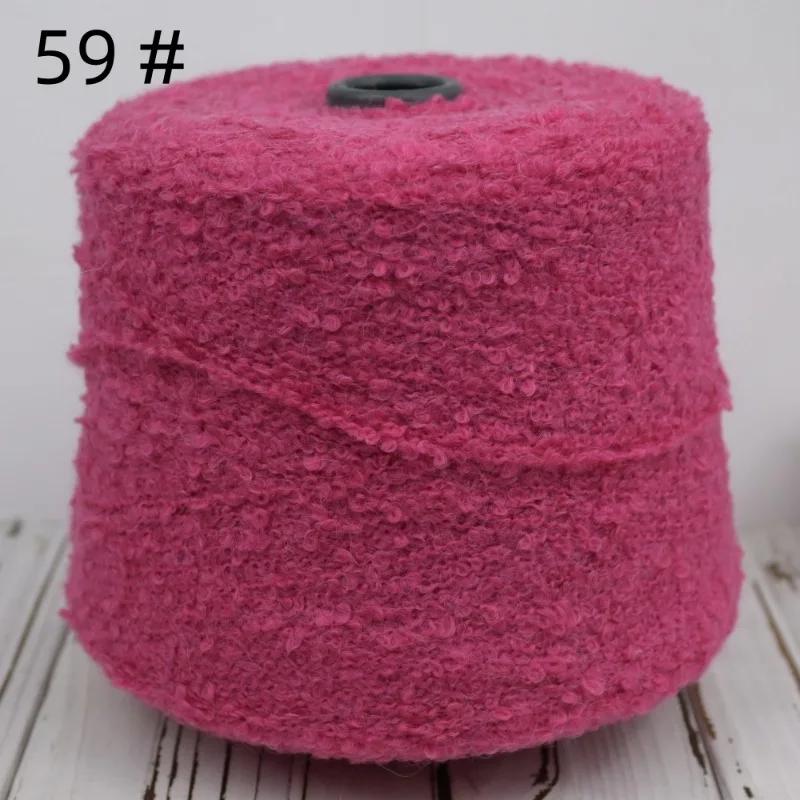 200g 460m Hand-braided Alpaca Loop Wool Yarn Thread Hand Knitting Wool Crochet Yarn for DIY Sweater Soft Smooth Yarn