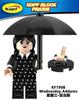 Kf1907 Wm2574 Wm2575 American Drama Wednesday Adams Building Block Figurine Toy
