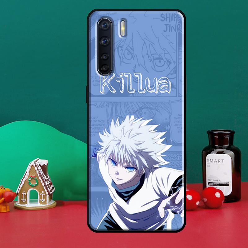 Hunter X Hunter Killua Case For OPPO A5 A9 A31 A53 2020 A53S A1K A3S A5S A15 A52 A72 A83 A91 A54 A74 A94 Coque