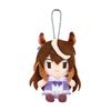 Uma Musume Cinderella Gray Symboli Rudolf Chibi Sitting Plush Mascot