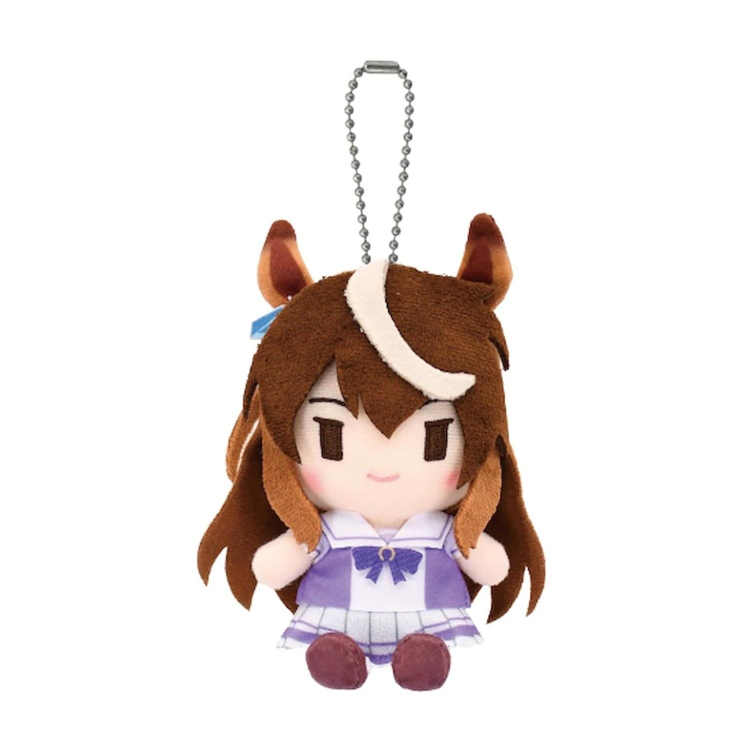 Uma Musume Cinderella Gray Symboli Rudolf Chibi Sitting Plush Mascot