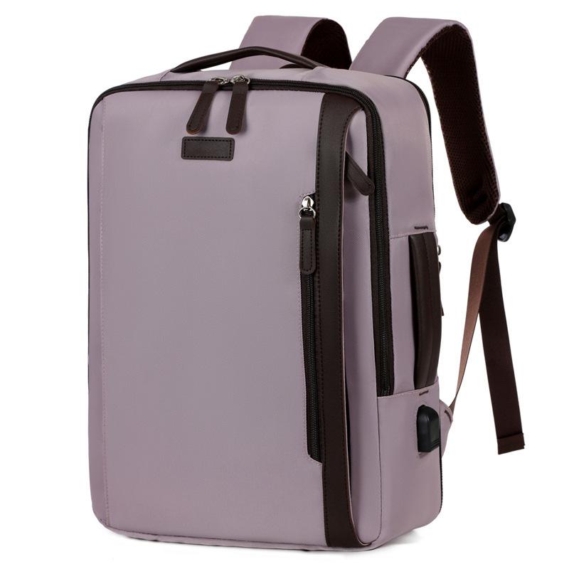 Schoolbag New Fashion Casual Backpack Men's and Women's Laptop Bag Business Travel Backpack School Bag