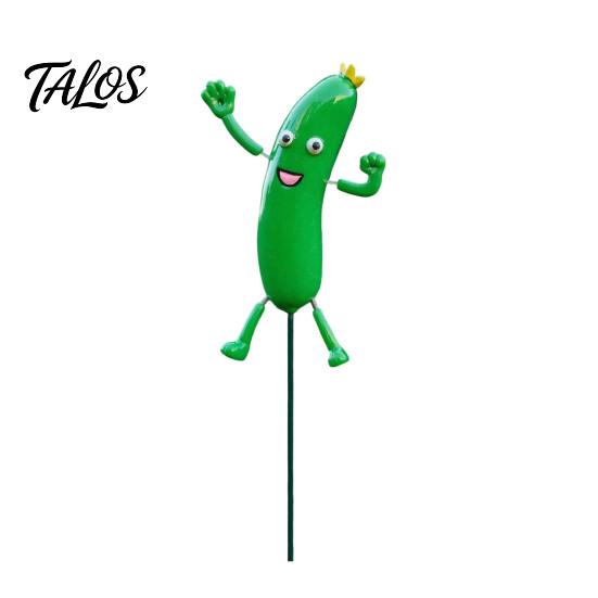 Cute Vegetable Figurines Cartoon Vegetables Resin Garden Stake, Funny Character Figurine Yard Decor, Lawn Decor Whimsical Outdoor Plant Pick Ornament