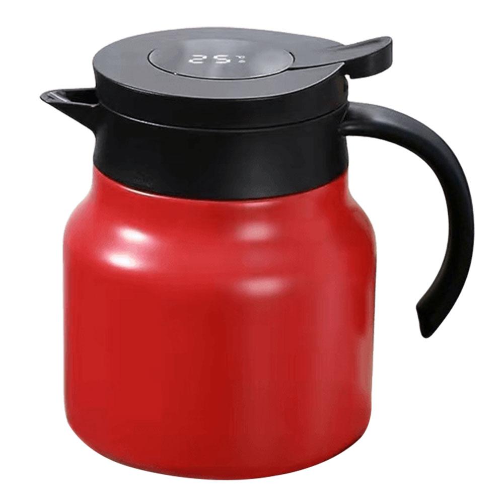 

800/1000 мл термоизоляционный чайник с фильтром для чая кувшин для воды портативный термоизоляционный чайник для кофе чая молока напитков 0.5L темные хаки