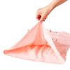 MIKI HOUSE Back Logo Short Sleeve Dress, Solid Color, Logo, Girls' Baby/Kids' Clothing, Kindergarten/School, Pink, 10-1911-683, 110cm