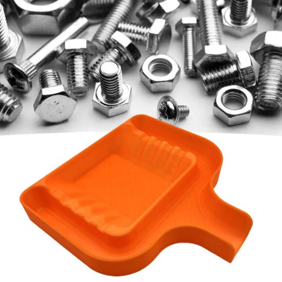 Bolt Sorting Tray Nut And Screw Sorter Mess-free Funnel Spout Sorting Tray for Small Parts Woodworking Shops Crafting Projects