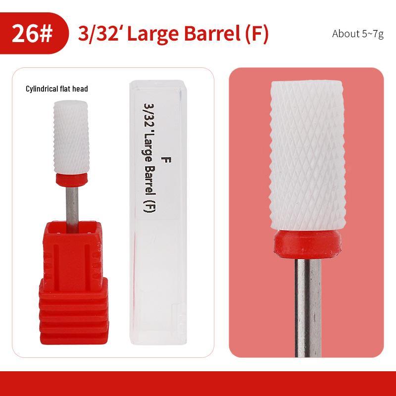 Ceramic Nail Drill Bit for Nail Art & Gel Polish Removal