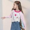 TUTU Xiaoxiang Girls' Long-Sleeve Raglan T-Shirt