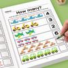 Preschool Math Fill-in-the-Blanks Workbook: Enhance Logic, Pattern Recognition, and Fun Math Learning