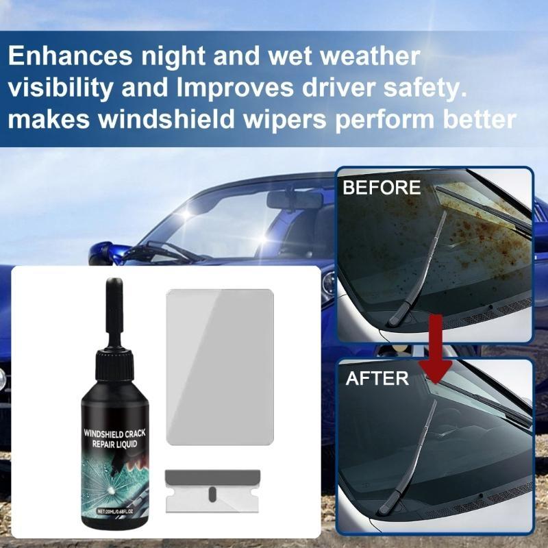 

2025 New Quick Fix Windshield Glass Repair Set Easy To Use Long Lasting Result 12 Months CHINA