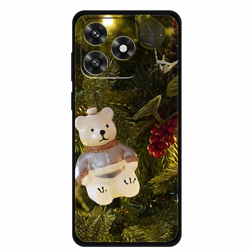 Christmas Phone Cases For Honor X5C Plus Soft Silicone Back Cover Christmas Tree for Honor Play10A 4G Protective Case Honor X5C
