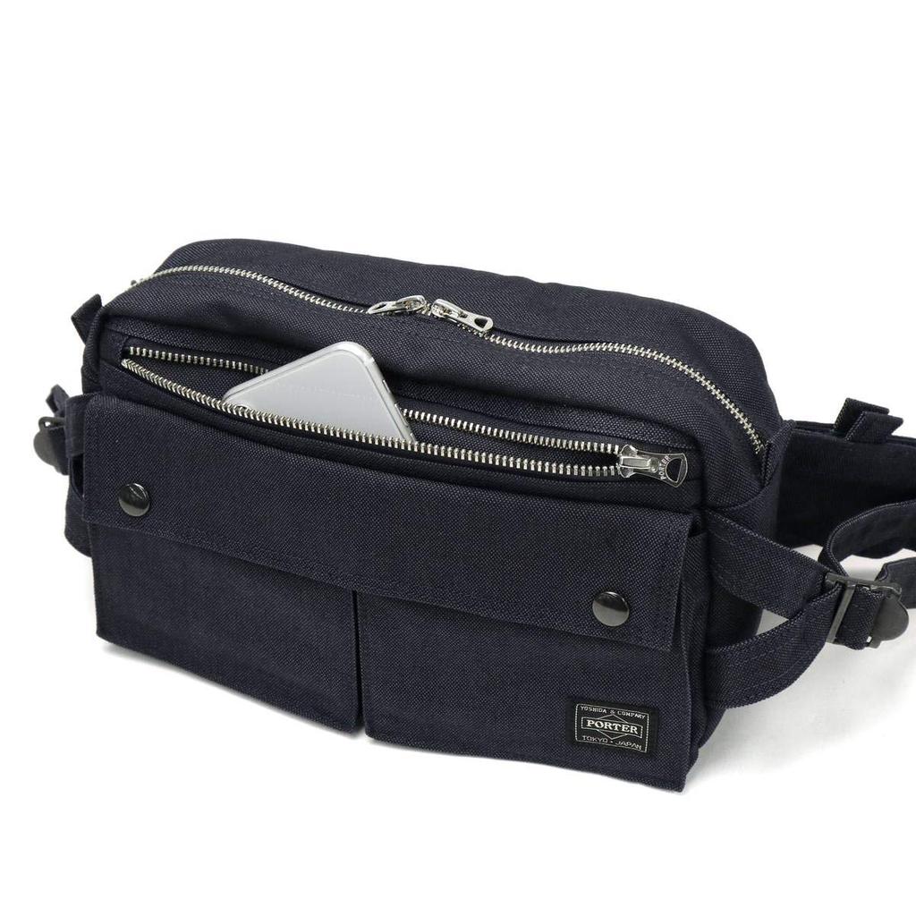PORTER Waist Bag Body Bag Navy (Porter) [Smoky] 592-07600 2.