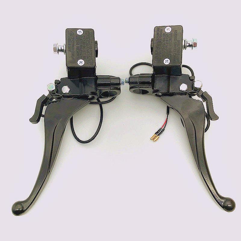 Tricycle Mountain Off-Road Disabled Vehicle Brake System: Front/Rear Left/Right Disc Brake Master Cylinder & Parking Brake Caliper
