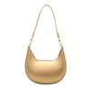 2025 New Women Luxury Shoulder Bags Large Capacity Pu Leather Half Moon Hobo Bags Travel Commuter Handbags
