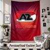 Wall Hanging Tapestry With Custom Name & Text, AZ Alkmaar Decorative Tapestry For Bedroom