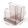 1PC Nail Drill Bits Holder Display Clear Nail Display Box Transparent Makeup Organizer Nail Manicure Tools Acrylic Nail Display