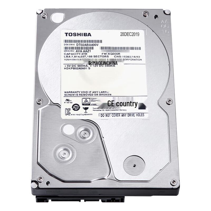 Toshiba 4TB Surveillance Hard Drive