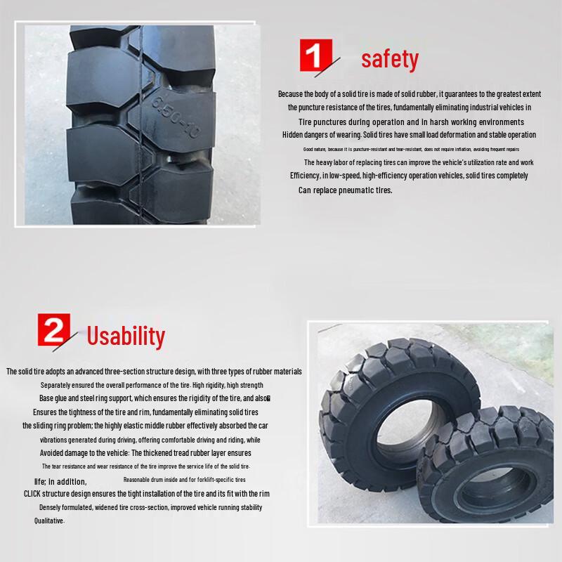 Jinghong Pneumatic Forklift Tire