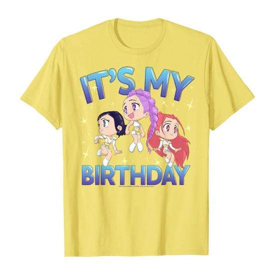Tee Shirt Round Neck Short Sleeve Cartoon Anime Pattern Women T-shirt Loose Fit Breathable