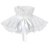 Medieval Detachable Pleated Collar Ruffle Collar Neckpiece Costume Props Neckwear Faux Collar For Historical Reenactment Stage Show