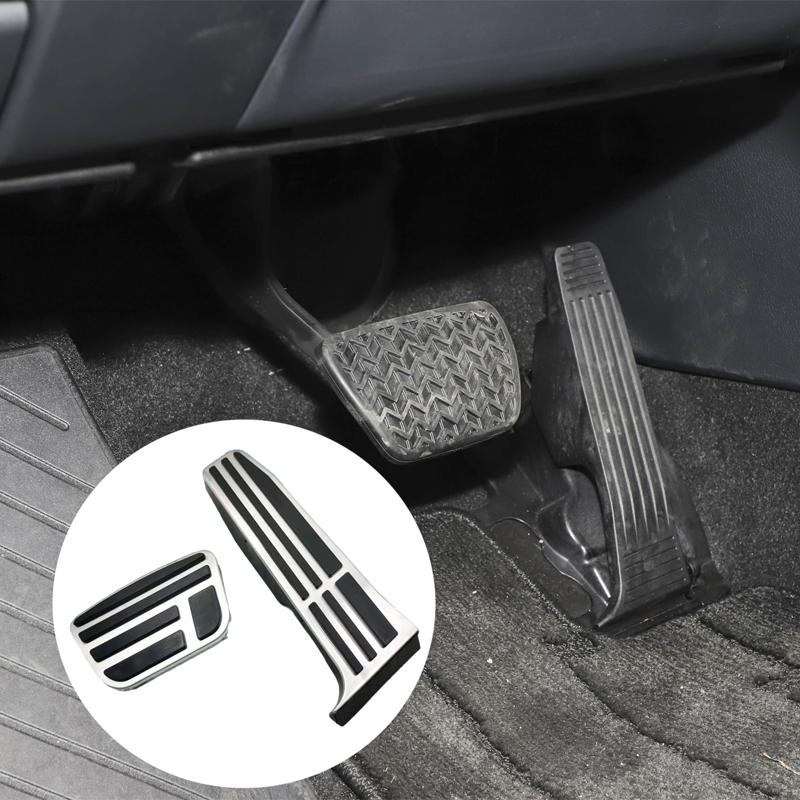 For Lexus RX350h RX450h+ RZ300e RZ450e 2025  Stainless Steel Accelerator Brake Pedal Anti-Slip Protective Cover Accessories