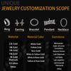 Cross-border 14mm2 Row 5A Full Zircon Cuban Chain Hip-hop Bracelet Unisex Iron Electroplated Jewelry