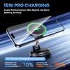 New Universal Magnetic Car Phone Holder with Wireless Charging Fast Wireless Charging Foldable 360 Rotation Promotional Gift