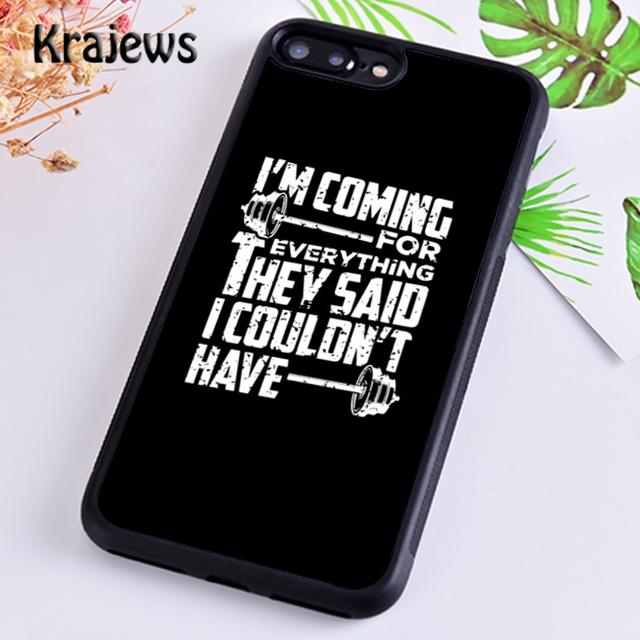 Krajews Beast Modus Bodybuilding Gym Sport Telefon Fall Für iPhone 14 5s 6s 7 8 plus X XR XS 11 12 13 pro max Samsung S21 S22 ultra