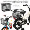 Metall Fahrrad Hinterkorb Einfach zu installieren Rucksackaufbewahrung Kinder Klapprad Zubehör
