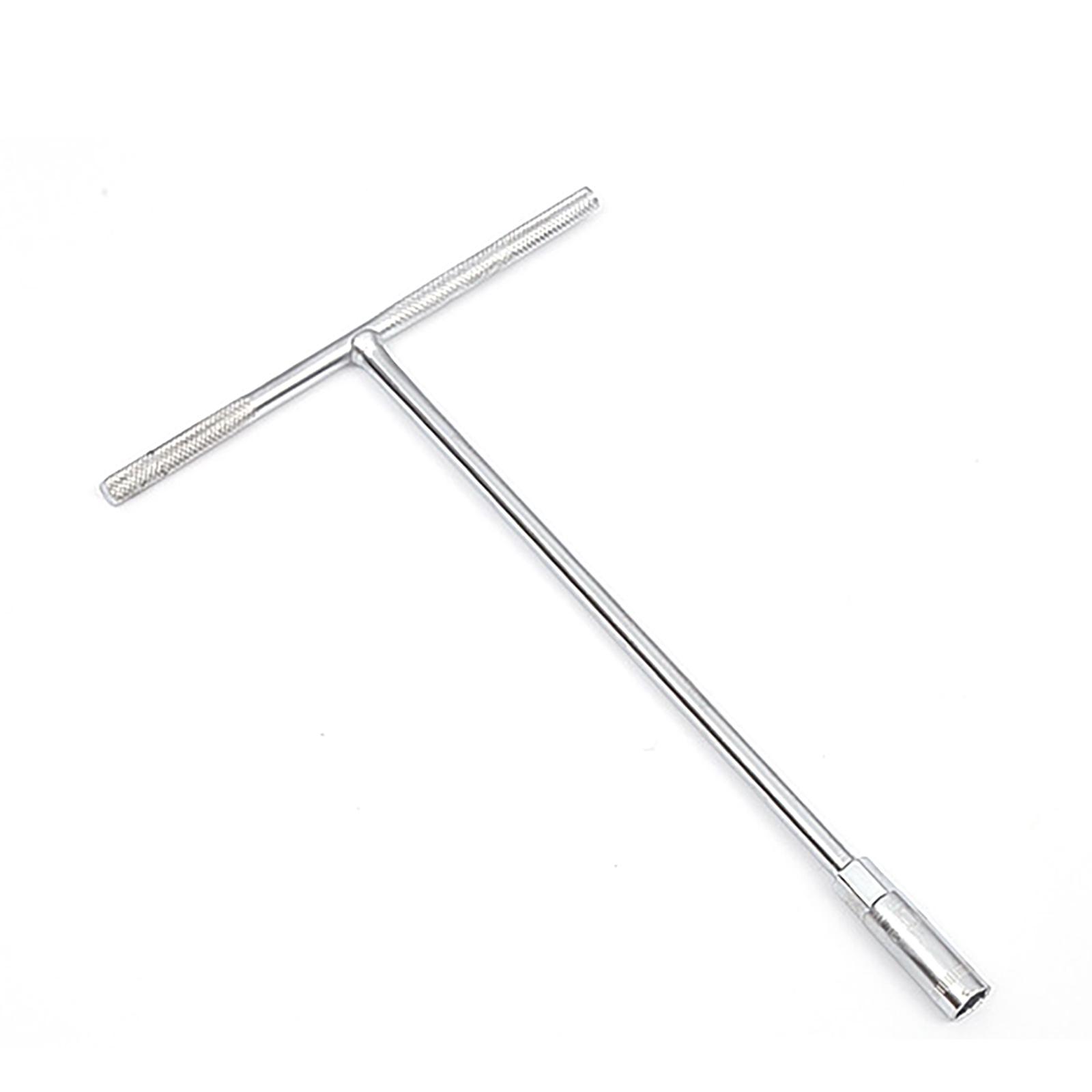 

Шестигранный торцевой ключ в форме буквы T с зеркальной отделкой, инструмент для ремонта автомобилей с высоким крутящим моментом для труднодоступных мест и любителей-любителей 7