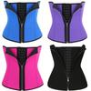 Trener Talii Body Shaper Trymer Gorsety Kobiety Ściągacze Talii Siłownia Pas Lędźwiowy Fitness Sauna Pot Pas do Odchudzania z Zamkiem Błyskawicznym