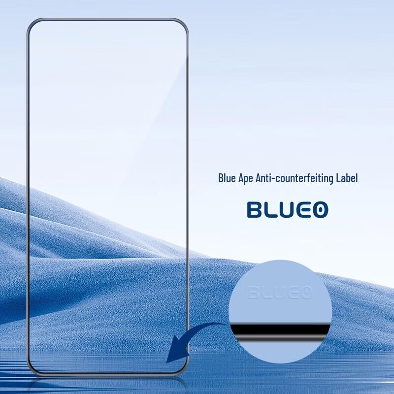 Mr. Blue Gorilla iPhone 16 Pro Tempered Glass Screen Protector