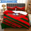 3PCS Portugal's National Emblem Bedding Set 2D Printing (Includes 1 Duvet Cover + 2 Pillowcases Coreless), Bedroom decor,Fan gift