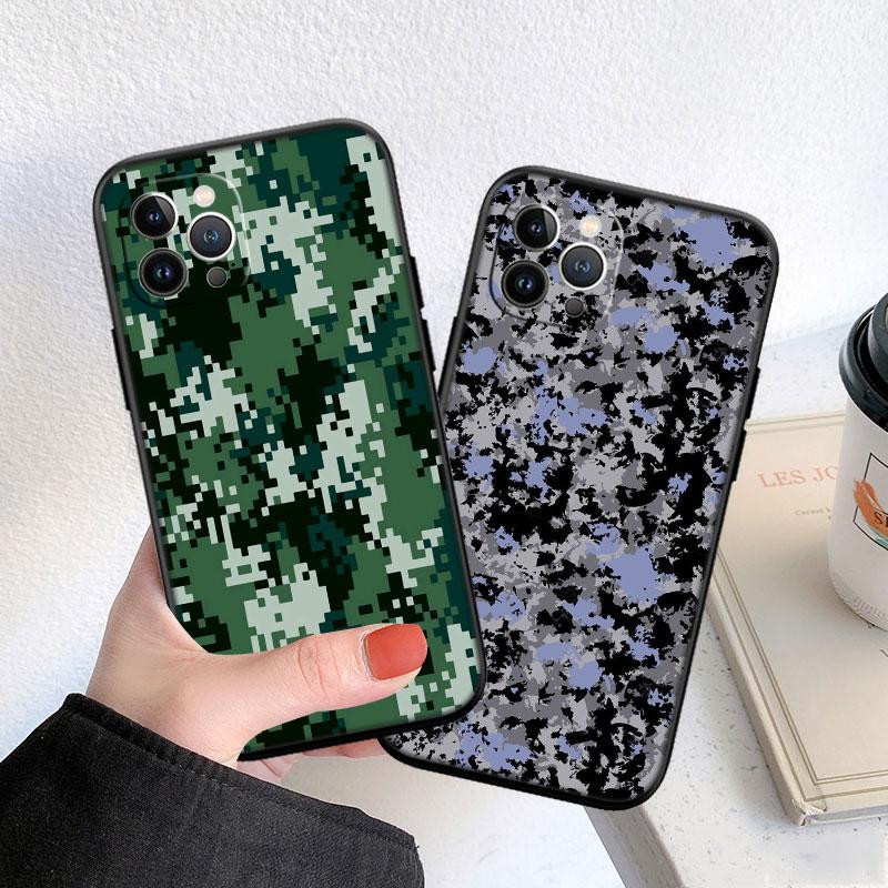 FM13 Camouflage Soft Shell Phone Case for Redmi Note 8 9 Pro Max 9S 9T 9C NFC 8T 8A 10A A4