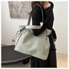 Women's Oxford Large Capacity Tote Bag Fashionable School Commute Shoulder Handbag Simple Casual Daily Purse