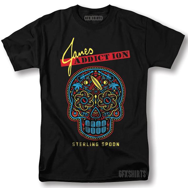 Janes Addiction Shirt Rock Concert Tour Merch Poster Vntg Graphic T-Shirt Unisex T-Shirt XL