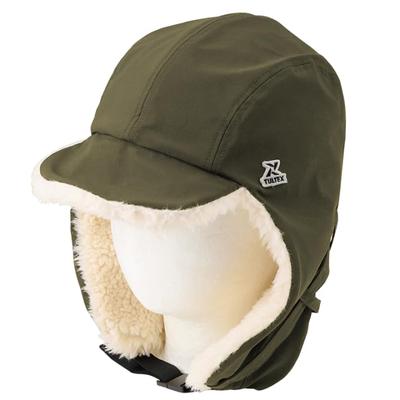 EVERSOUL Flight Cap with Earmuffs and and for Outdoor and One Size Fits Men's Water-Repellent Hood, Windproof, Cold-Proof, Fleece-Lined Activities,