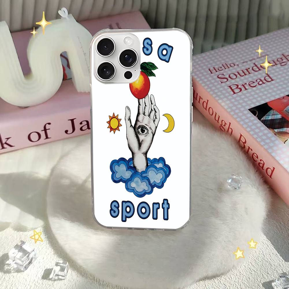 

New Hot C-Casablancas Phone Case For iPhone 17 16 15 14 13 12 11 Plus Pro Max Satin Colorful Glossy Cover iPhone 14pro max