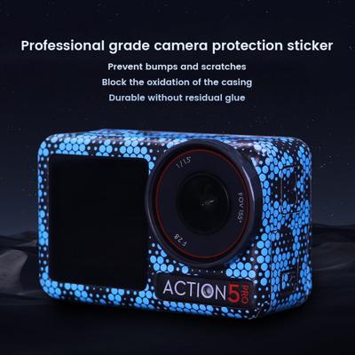 Body Frame Protective Film For Action 5 Pro Dustproof Decals Decoration Film For DJI Osmo Action 5 Pro Sports Camera Accessories
