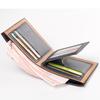 New Men's Wallet European American Short Horizontal