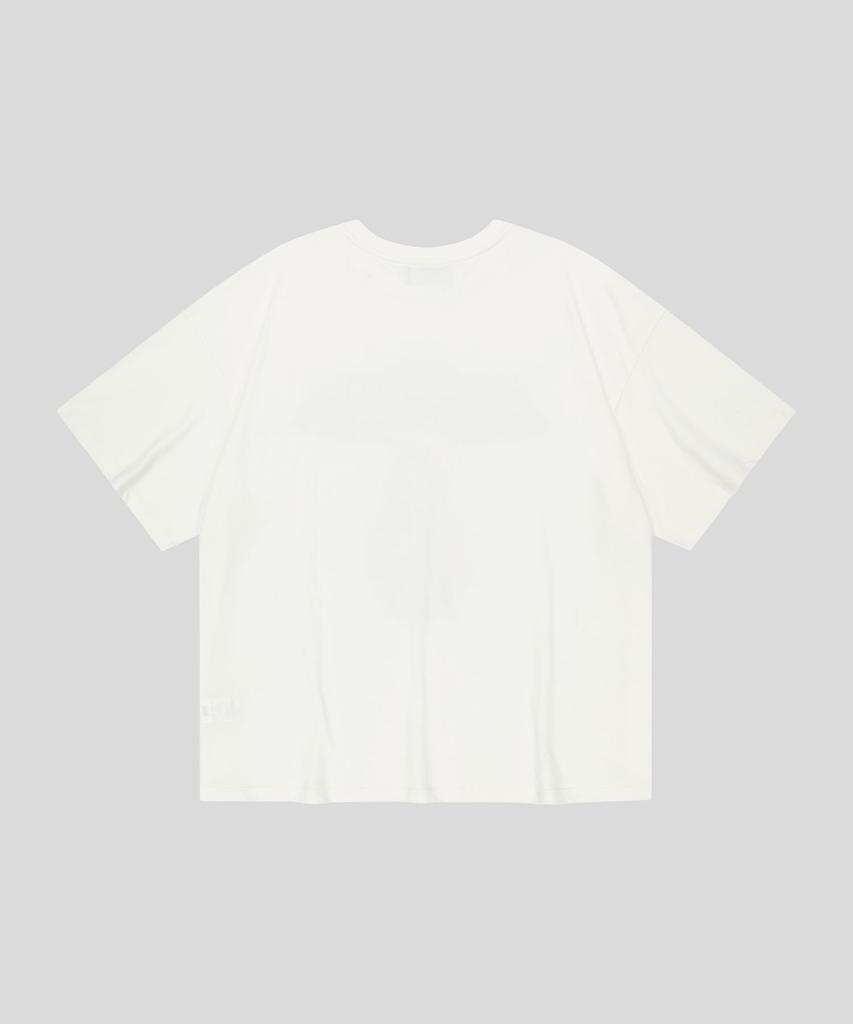 Myujigpeulikeu Taken By The Sound T-Shirt - White