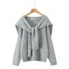 French Autumn Gentle Style Soft Knitwear Pullover and Shawl Two-Piece Set Sweater Top