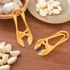 Remove Garlic Peels with Stainless Steel Garlic Peeler with Convenient Tong Design