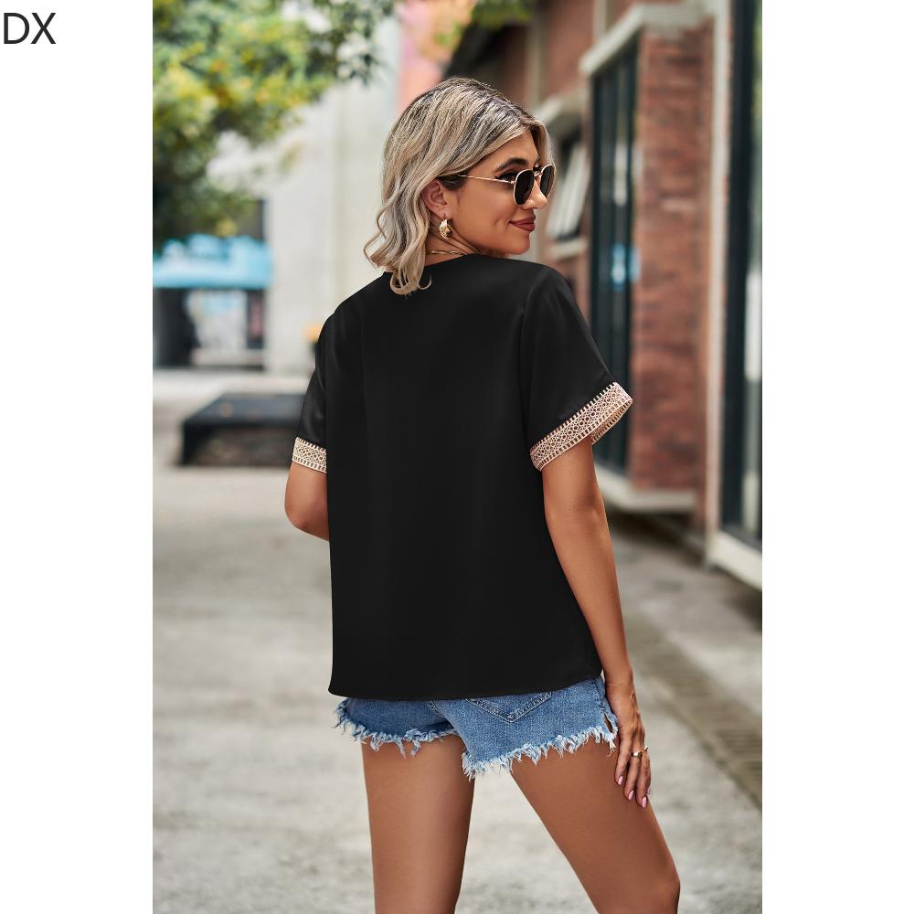 DX золотая кружевная вставка с V-образным вырезом — фото 18