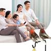 6PCS Multicolor Simulation Sparrow with Clips Artificial Bird Model Faux Foam Bird  Landscape Making