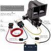 Super Loud 12V Air Horn Kit 120DB with Compressor Universal Motorcycle Truck Car Horn